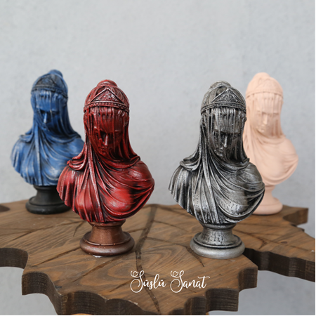 DUVAKLI KADIN KALIBI (BAŞÖRTÜLÜ KADIN KALIBI)