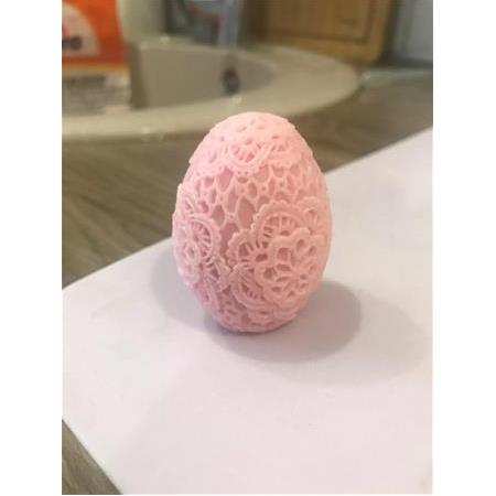 KÜÇÜK DESENLİ YUMURTA MUM KALIBI
