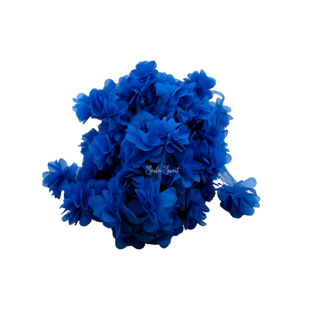 MAVİ LAZER KESİM 120’Lİ ÇİÇEK PAKET